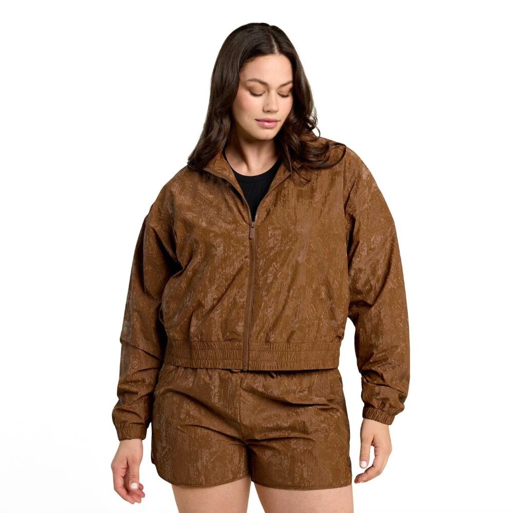 Nuuds Retro Windbreaker - Brown